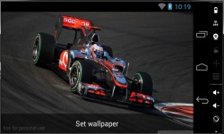 Beautiful Formula 1 Live Wallpaper screenshot 3/3