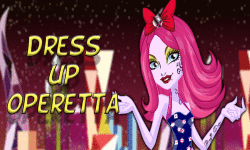 Dress up Operetta monster in the town screenshot 1/4