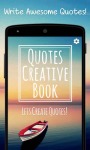 Quotes Creative Book screenshot 1/6
