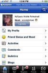 MySpace Mobile screenshot 1/1