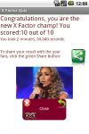 The X Factor Quiz screenshot 3/3