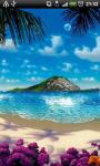 Tropical Beach Ocean Live Wallpaper Theme LWP screenshot 1/2
