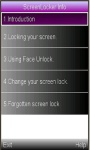 Screen Locker Info Free screenshot 1/1