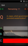 Japan History Knowledge test screenshot 4/6