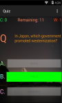 Japan History Knowledge test screenshot 5/6