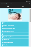 Baby Sleeping Guide App screenshot 2/2