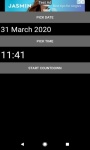 COUNTDOWN TIMER DATE AND TIME screenshot 2/4
