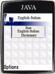 Sun English-Italian Dictionary screenshot 1/1