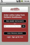 Outback Food Ordering screenshot 1/1
