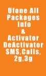 Latest Packages Info For Ufone screenshot 1/3