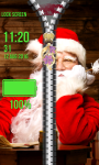 Zipper Lock Screen Santa Claus screenshot 5/6