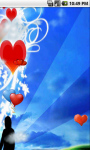 Love silhouette couple sky Live Wallpaper screenshot 3/5