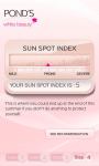 Ponds Sun Spot index screenshot 3/6