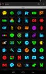 Neon Glow  Icon Pack final screenshot 4/6