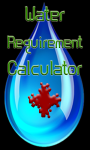 Water Requirement Calculator v-1 screenshot 1/3