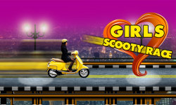 Girls Scooty Race screenshot 1/4