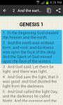 Chapter Bible GENESIS 1 screenshot 3/6