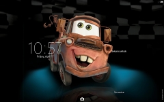 XPERIA Cars Tow Mater Theme professional screenshot 3/4