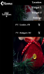Xmas Widget Clock And Weather screenshot 2/6