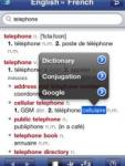 French-English Translation Dictionary by Ultralingua screenshot 1/1