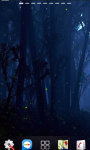 Fireflies Forest Night Live Wallpaper screenshot 2/6