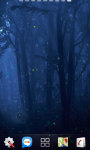 Fireflies Forest Night Live Wallpaper screenshot 4/6