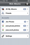 Web Albums - A Picasa Photo Viewer, Uploader & Manager screenshot 1/1