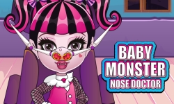 Baby Monster Nose Doctor screenshot 2/4