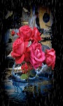 Roses In Rain Live Wallpaper screenshot 1/3