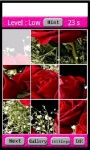 Rose Flowers Puzzle screenshot 2/5