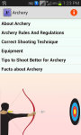 Archery Techniques Info screenshot 1/2