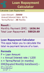 Loan Repayment Calculator v-1 screenshot 3/3