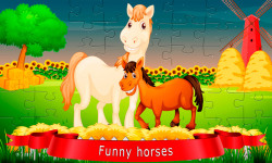 Puzzles about horses screenshot 1/6