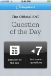 The Official SAT Question of the Day screenshot 1/1