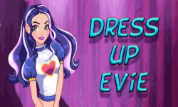 Dress up Evie princess screenshot 1/4