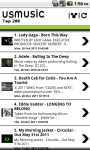 US Music Chart screenshot 2/2