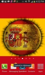 3D Spinning Spain Flag Live Wallpaper screenshot 1/3