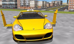 Flying Taxi car simulator screenshot 1/4