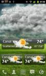 GO Weather Widget Skin HTC screenshot 4/6