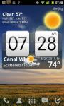 GO Weather Widget Skin HTC screenshot 5/6