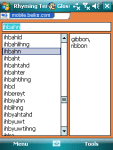 BEIKS Rhyming Terms Glossary for Windows Mobile screenshot 1/1