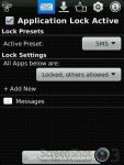 Lock for SMS screenshot 2/3