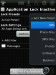 Lock for SMS screenshot 3/3