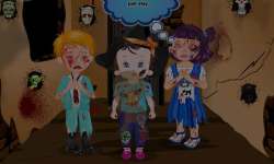 Halloween Kids Zombie Game screenshot 3/3