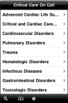 Critical Care On Call 2011 screenshot 1/1
