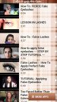 How to Apply False Lashes free screenshot 3/4