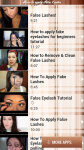 How to Apply False Lashes free screenshot 4/4
