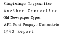 ★ Typewriter for FlipFont® screenshot 1/1