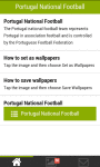 Portugal National Football 3D Live Wallpaper screenshot 5/5