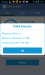 RAM Booster and Cleaner screenshot 2/4